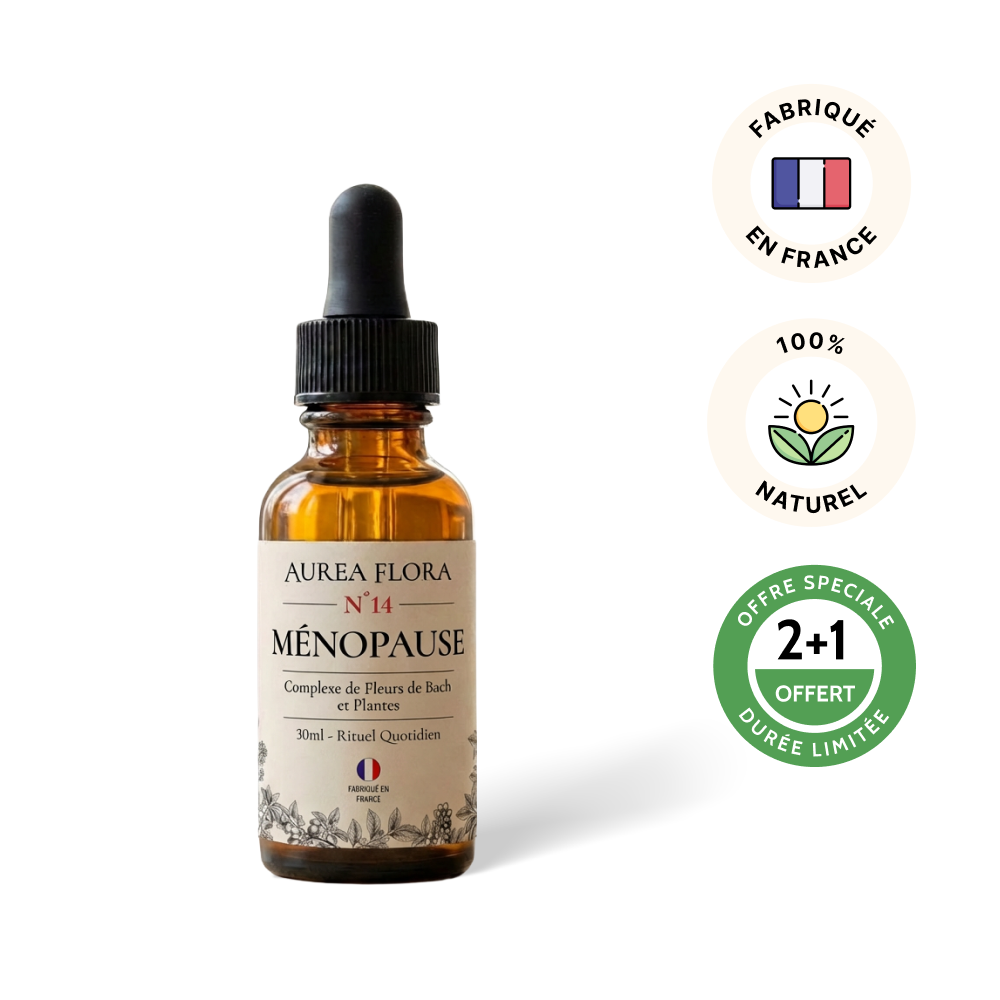 Complexe Fleurs de Bach Ménopause